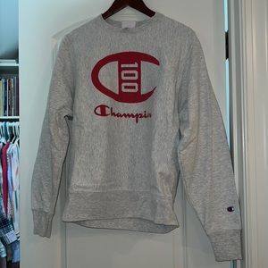 Champion grey sweatshirt